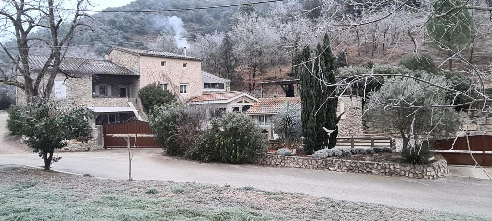 Le Mas De La Colombe Grospierres Εξωτερικό φωτογραφία