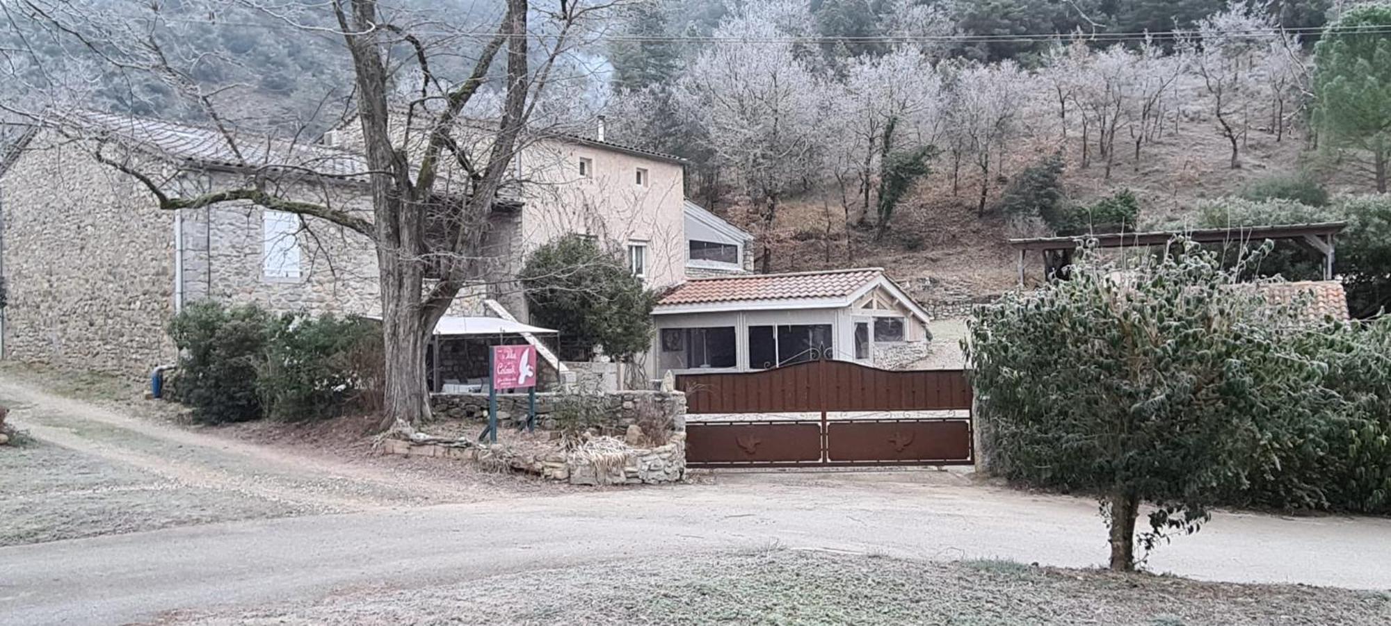 Le Mas De La Colombe Grospierres Εξωτερικό φωτογραφία